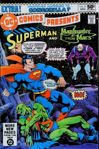 Couverture de DC COMICS PRESENTS (1978) #27 - par Jim Starlin - lecubeacomics.com