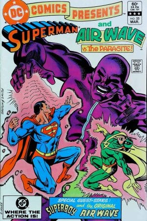 Couverture de DC COMICS PRESENTS (1978) #55 - par Alex Saviuk - lecubeacomics.com