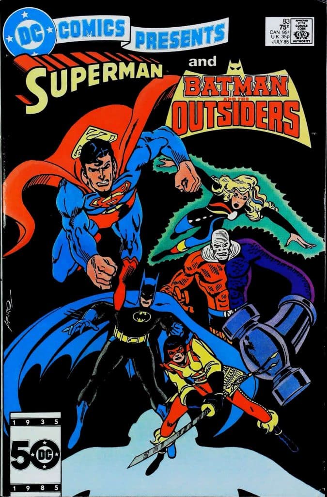 Dc Comics Presents #83, vue de l'exemplaire