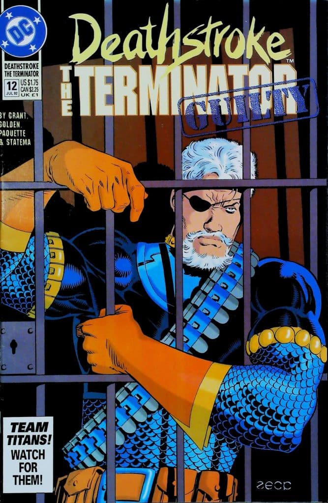Deathstroke The Terminator #12, vue de l'exemplaire