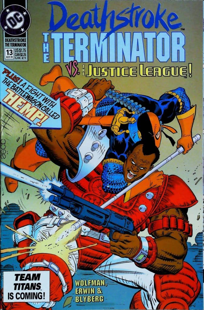 Deathstroke The Terminator #13, vue de l'exemplaire