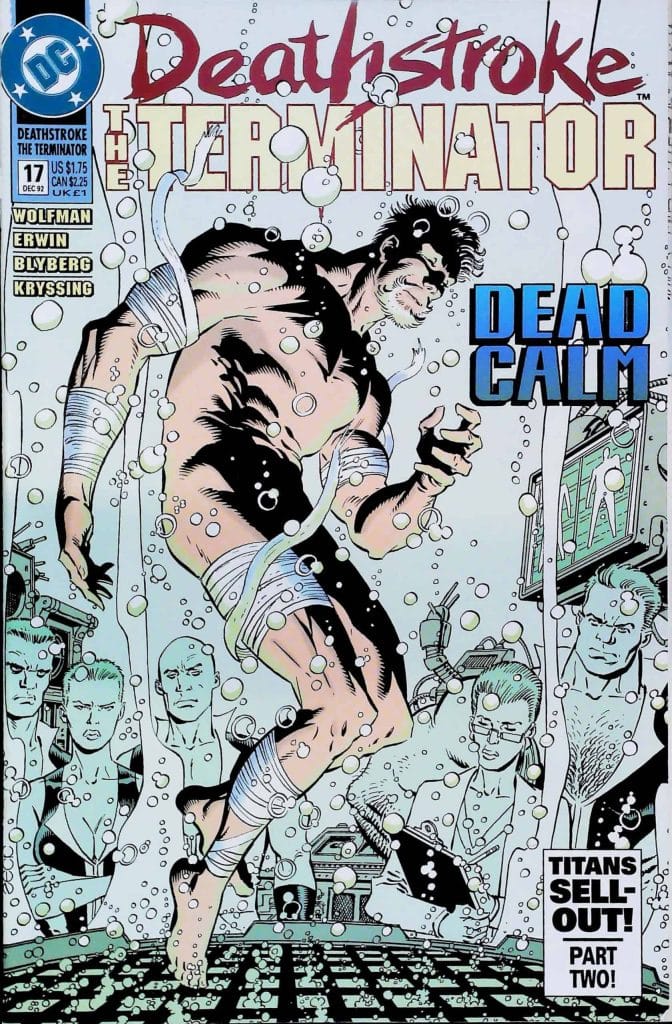 Deathstroke The Terminator #17, vue de l'exemplaire
