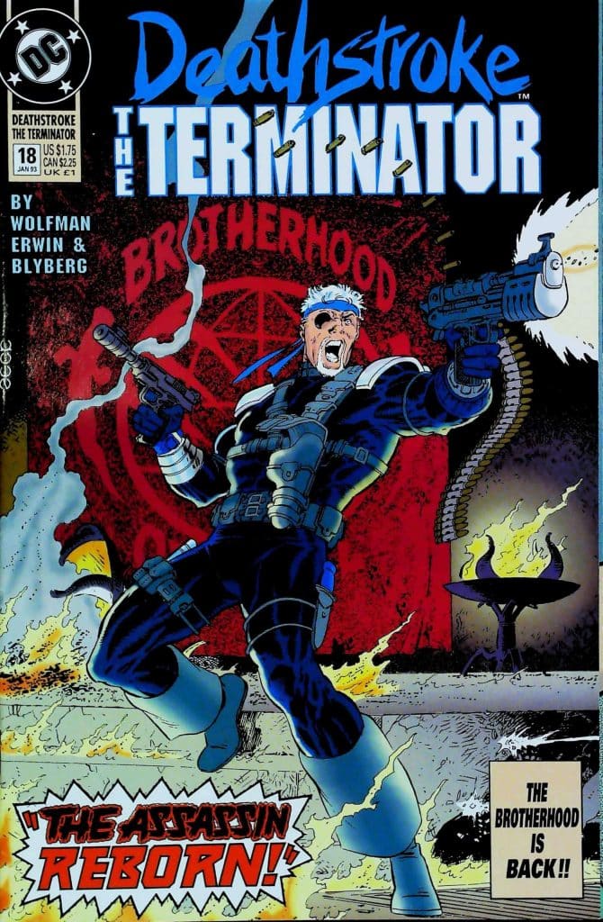 Deathstroke The Terminator #18, vue de l'exemplaire