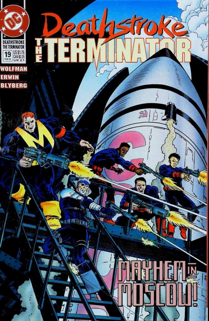 Deathstroke The Terminator #19, vue de l'exemplaire