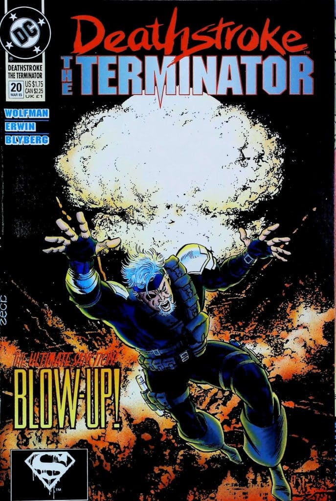 Deathstroke The Terminator #20, vue de l'exemplaire