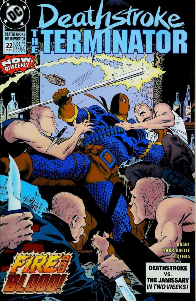 Deathstroke The Terminator #22, vue de l'exemplaire