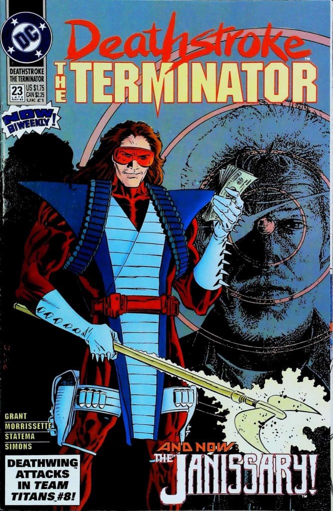 Deathstroke The Terminator #23, vue de l'exemplaire