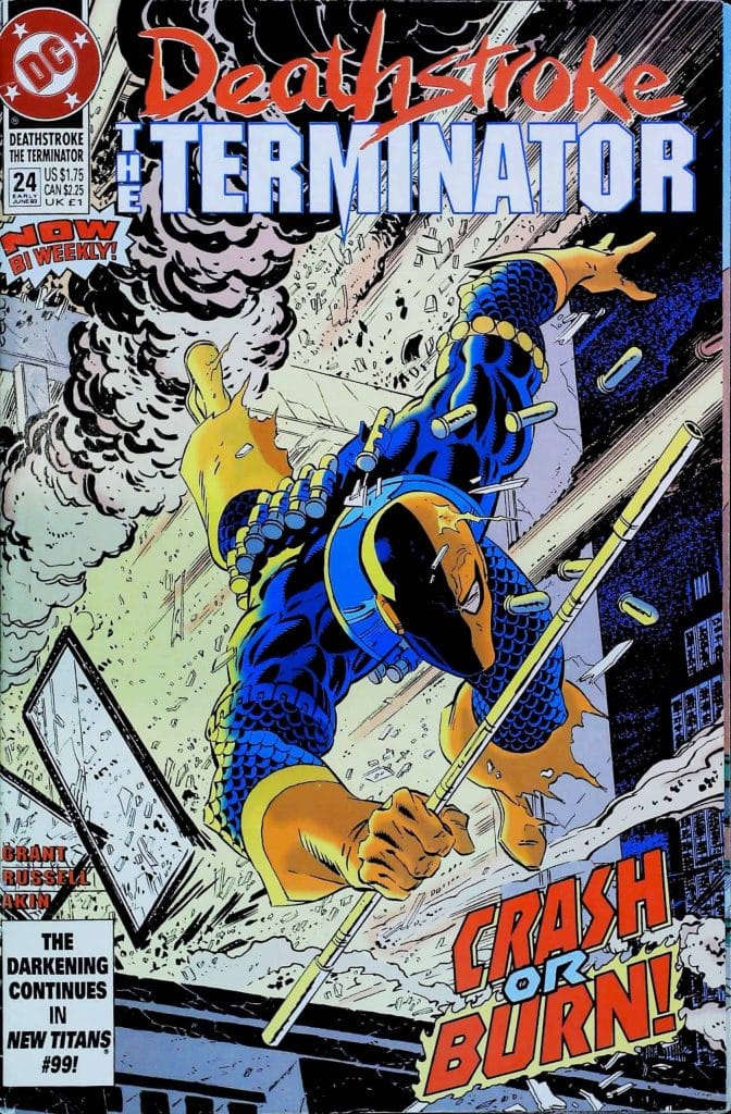 Deathstroke The Terminator #24, vue de l'exemplaire