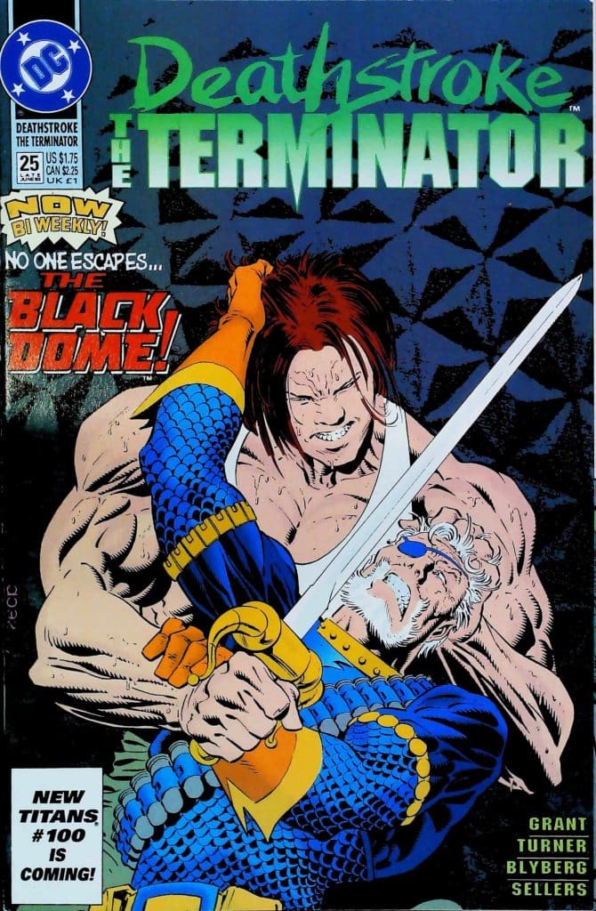 Deathstroke The Terminator #25, vue de l'exemplaire