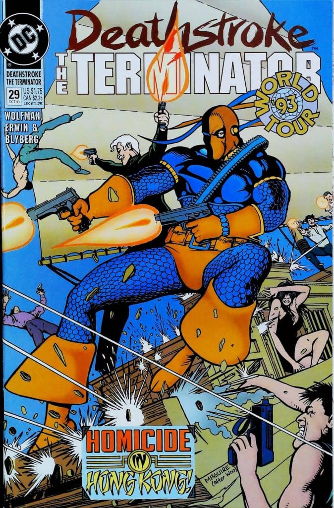 Deathstroke The Terminator #29, vue de l'exemplaire