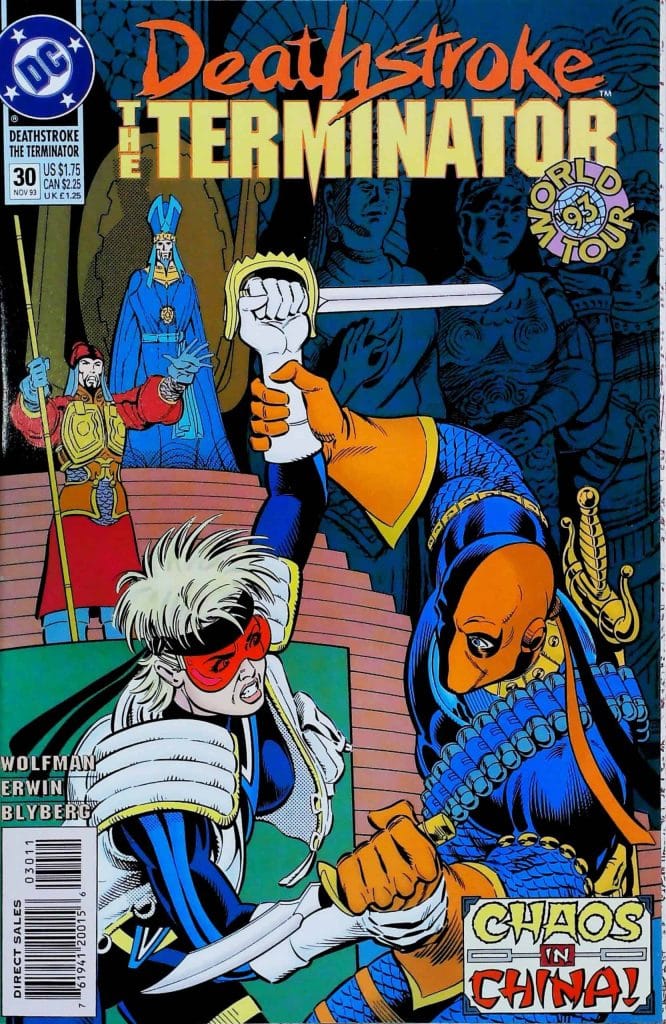 Deathstroke The Terminator #30, vue de l'exemplaire