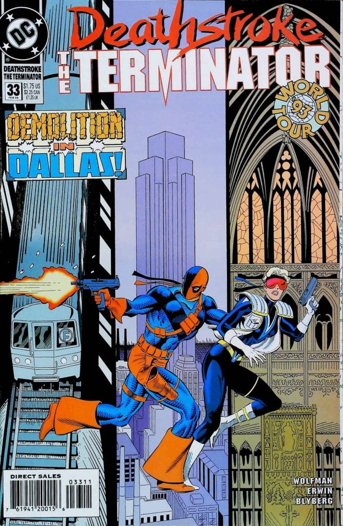 Deathstroke The Terminator #33, vue de l'exemplaire