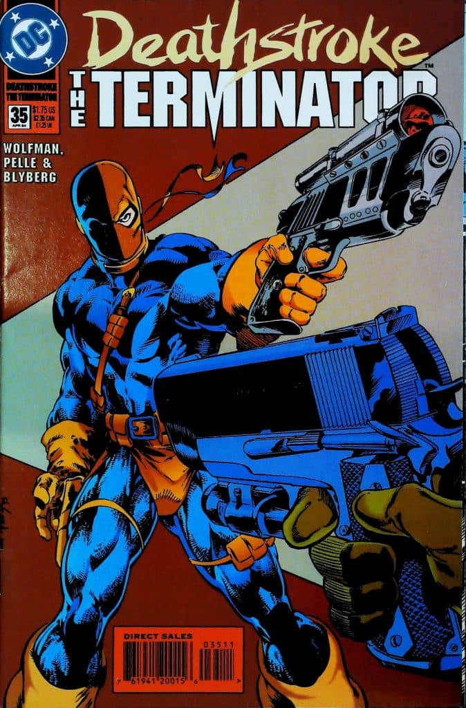 Deathstroke The Terminator #35, vue de l'exemplaire