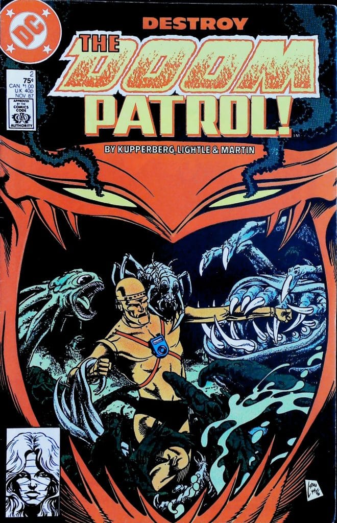 Doom Patrol #2, vue de l'exemplaire