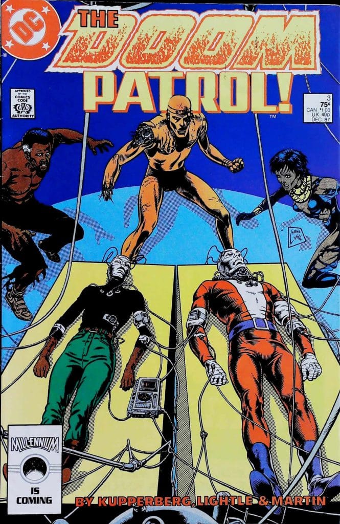 Doom Patrol #3, vue de l'exemplaire