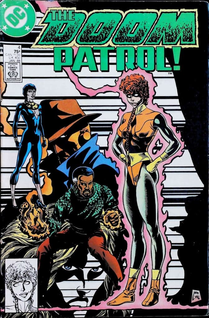 Doom Patrol #4, vue de l'exemplaire