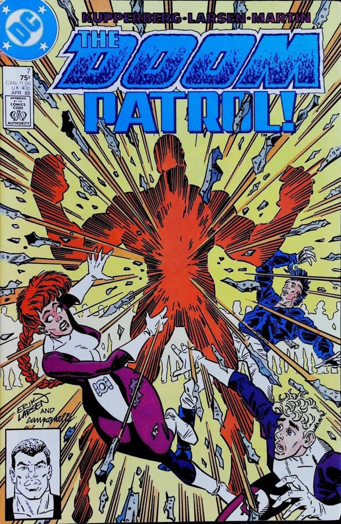 Doom Patrol #7, vue de l'exemplaire