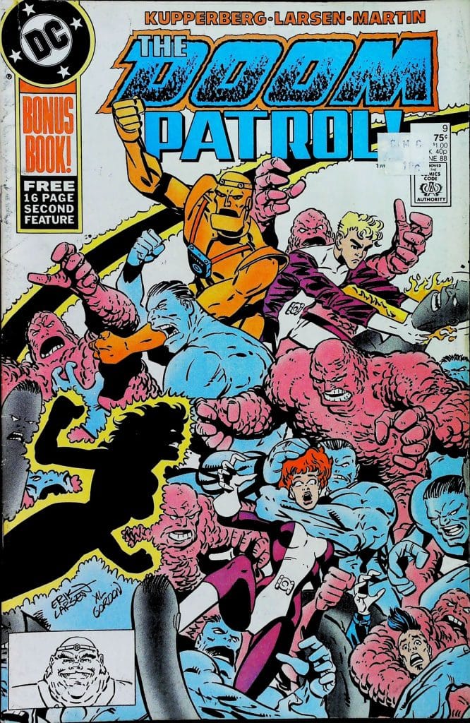 Doom Patrol #9, vue de l'exemplaire