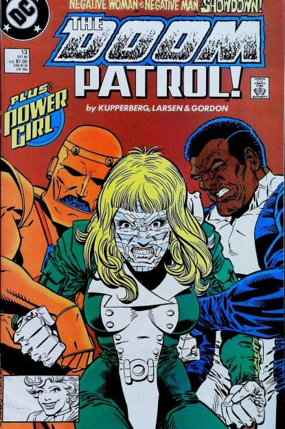 Couverture de DOOM PATROL (1987) #14 - par Erik Larsen - lecubeacomics.com