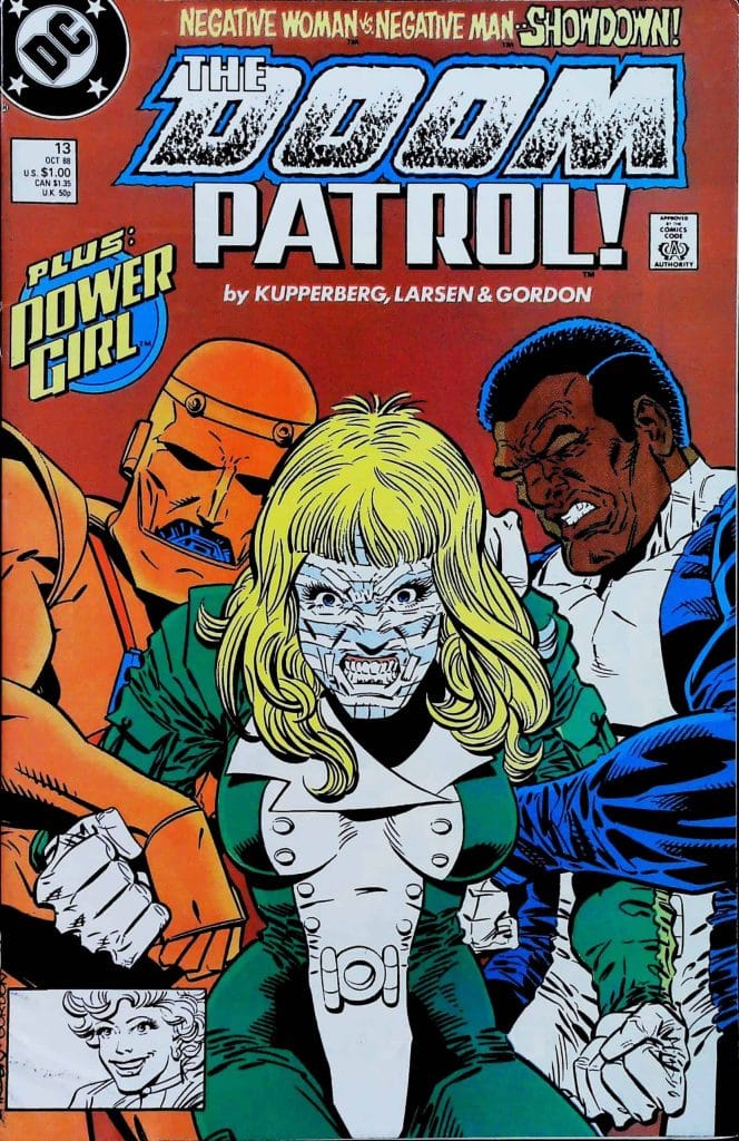 Doom Patrol #14, vue de l'exemplaire