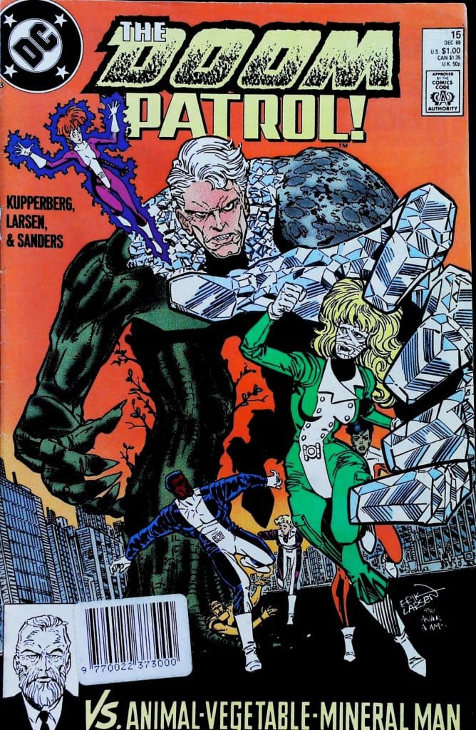 Doom Patrol #15, vue de l'exemplaire