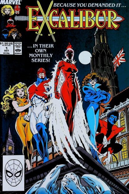 Couverture de EXCALIBUR (1988) #1 - par Gray Morrow - lecubeacomics.com