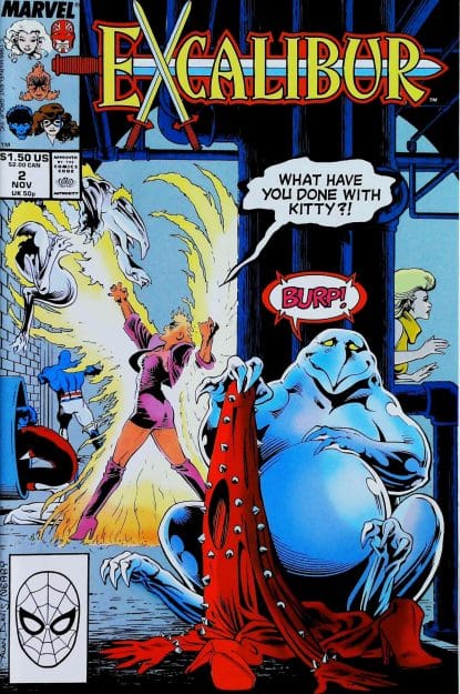 Couverture de EXCALIBUR (1988) #2 - par Alan Davis - lecubeacomics.com