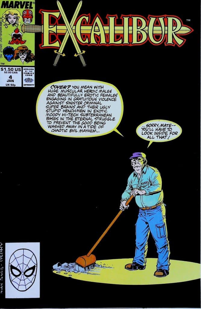 Excalibur #4, vue de l'exemplaire