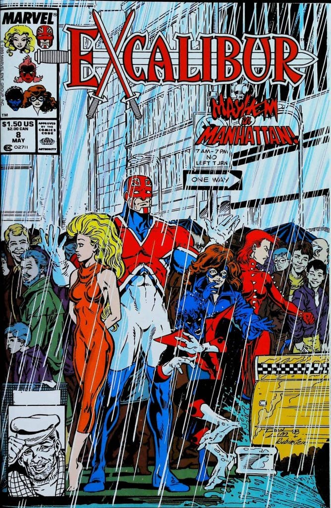 Excalibur #8, vue de l'exemplaire