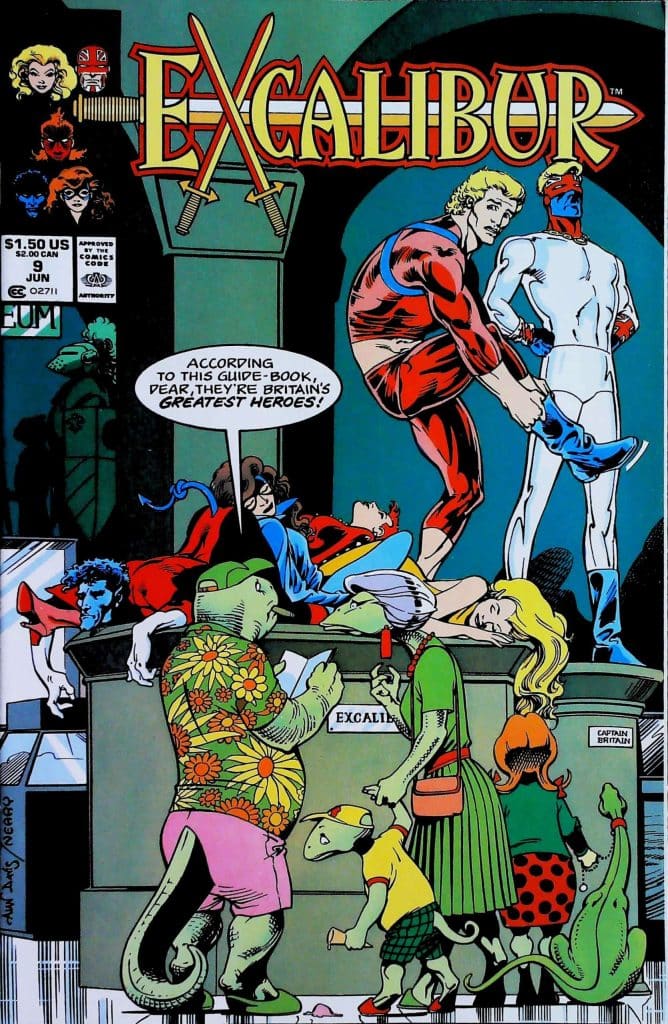 Excalibur #9, vue de l'exemplaire