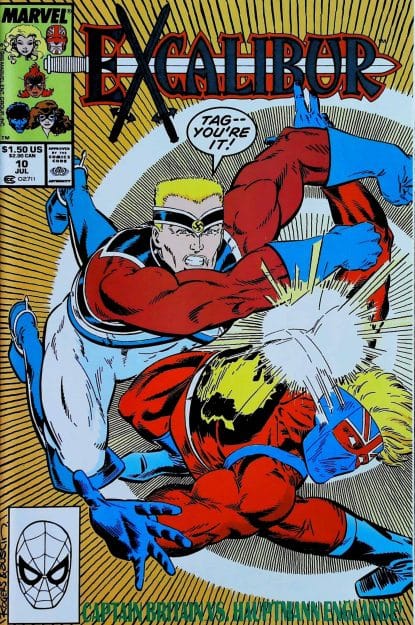 Couverture de EXCALIBUR (1988) #10 - par Marshall Rogers - lecubeacomics.com