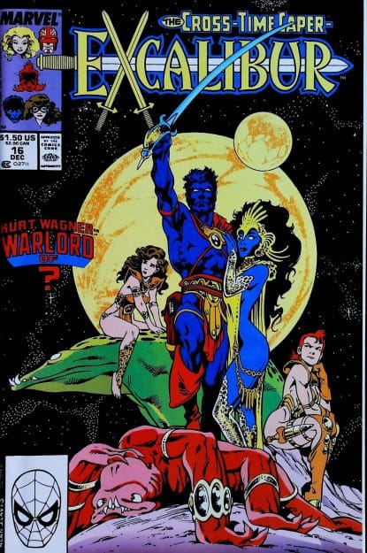 Couverture de EXCALIBUR (1988) #16 - par Alan Davis - lecubeacomics.com