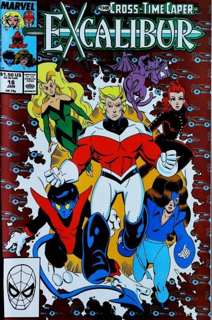 Couverture de EXCALIBUR (1988) #18 - par Chris Wozniak - lecubeacomics.com