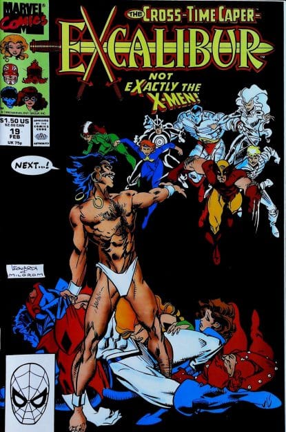 Couverture de EXCALIBUR (1988) #19 - par Rick Leonardi - lecubeacomics.com