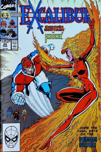 Couverture de EXCALIBUR (1988) #20 - par Ron Lim - lecubeacomics.com