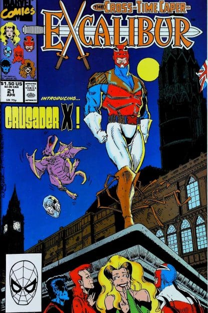 Couverture de EXCALIBUR (1988) #21 - par Chris Wozniak - lecubeacomics.com