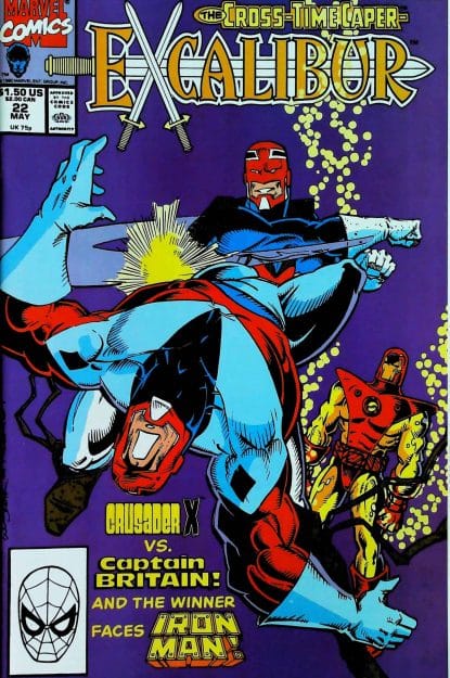 Couverture de EXCALIBUR (1988) #22 - par Chris Wozniak - lecubeacomics.com