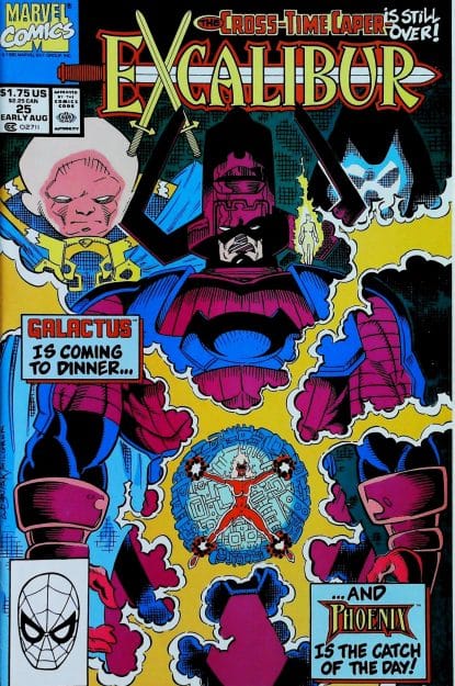 Couverture de EXCALIBUR (1988) #25 - par Chris Wozniak - lecubeacomics.com