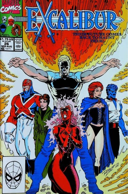 Couverture de EXCALIBUR (1988) #26 - par Ron Lim - lecubeacomics.com