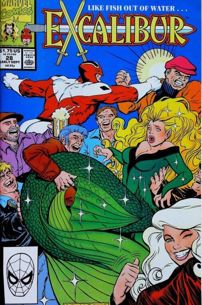 Couverture de EXCALIBUR (1988) #28 - par Colleen Doran - lecubeacomics.com