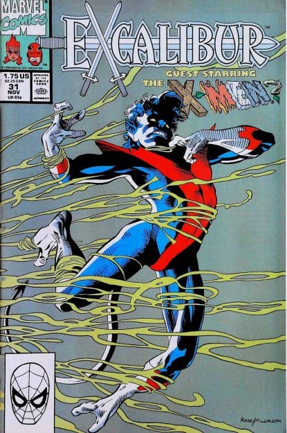 Couverture de EXCALIBUR (1988) #31 - par David Ross - lecubeacomics.com