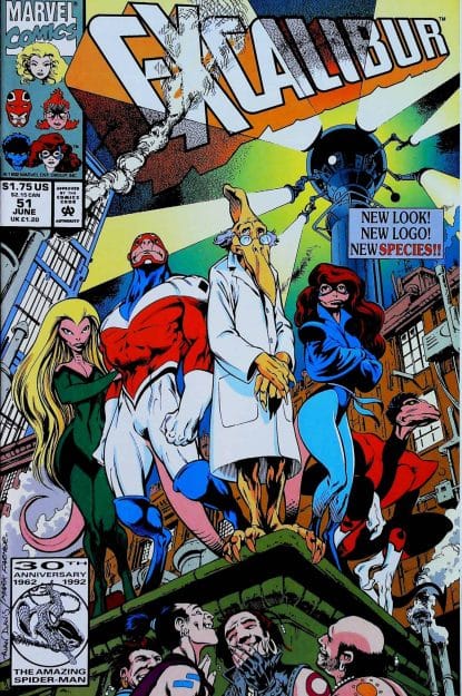 Couverture de EXCALIBUR (1988) #51 - par Alan Davis - lecubeacomics.com