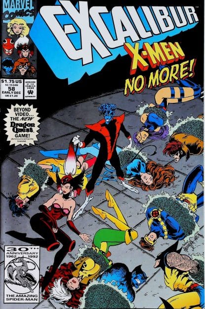 Couverture de EXCALIBUR (1988) #58 - par Joe Madureira - lecubeacomics.com