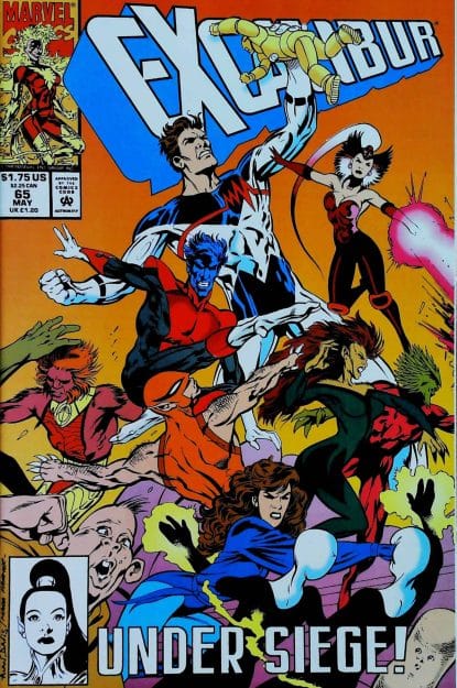 Couverture de EXCALIBUR (1988) #65 - par Alan Davis - lecubeacomics.com