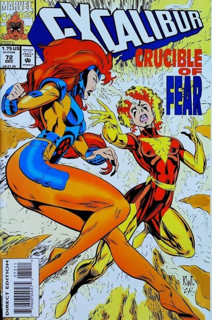 Couverture de EXCALIBUR (1988) #72 - par Ken Lashley - lecubeacomics.com