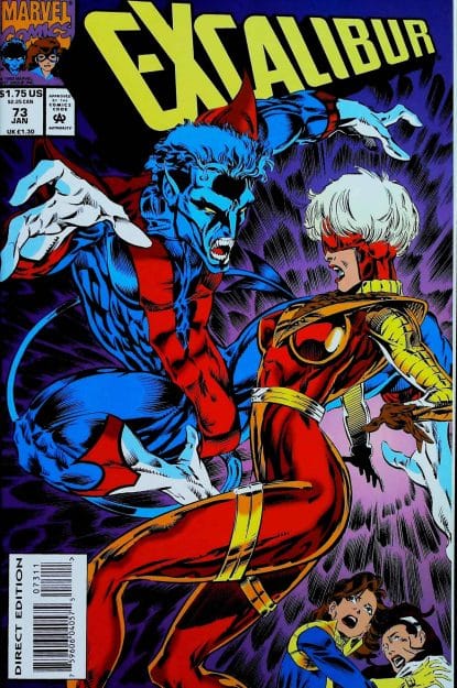 Couverture de EXCALIBUR (1988) #73 - par Ken Lashley - lecubeacomics.com