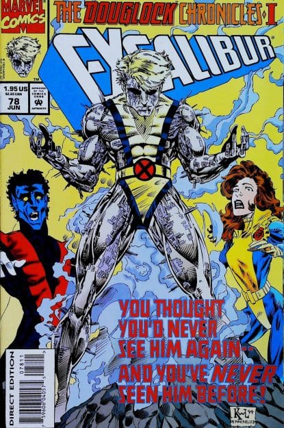 Couverture de EXCALIBUR (1988) #77 - par Ken Lashley - lecubeacomics.com