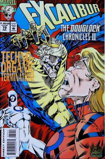 Couverture de EXCALIBUR (1988) #79 - par Ken Lashley - lecubeacomics.com