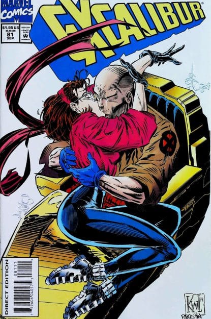 Couverture de EXCALIBUR (1988) #81 - par Ken Lashley - lecubeacomics.com
