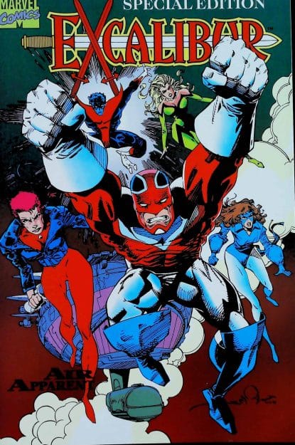 Couverture de EXCALIBUR AIR APPARENT (1991) #ONE SHOT - par Walter Simonson - lecubeacomics.com